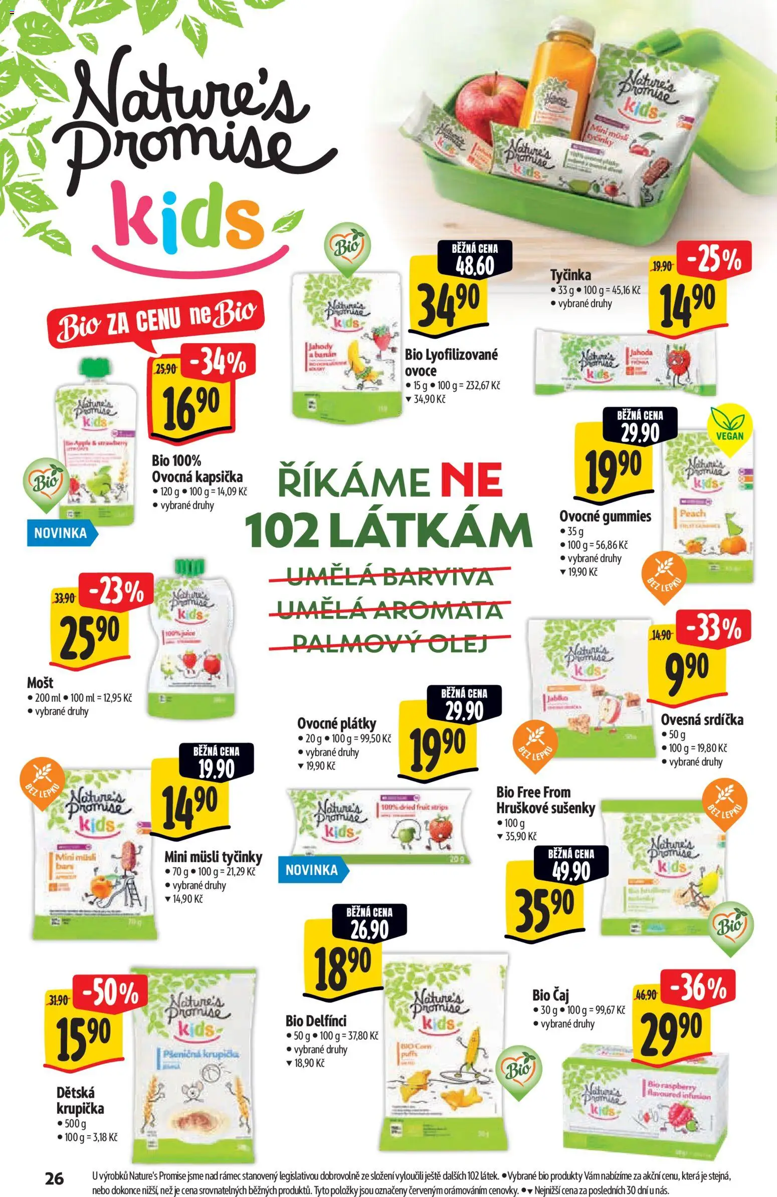 Albert katalog - Hypermarket - Bio od 02.09.2026 | Strana: 26 | Produkty: Ovoce, Mošt, Ovocná kapsička, Ovocné kapsičky