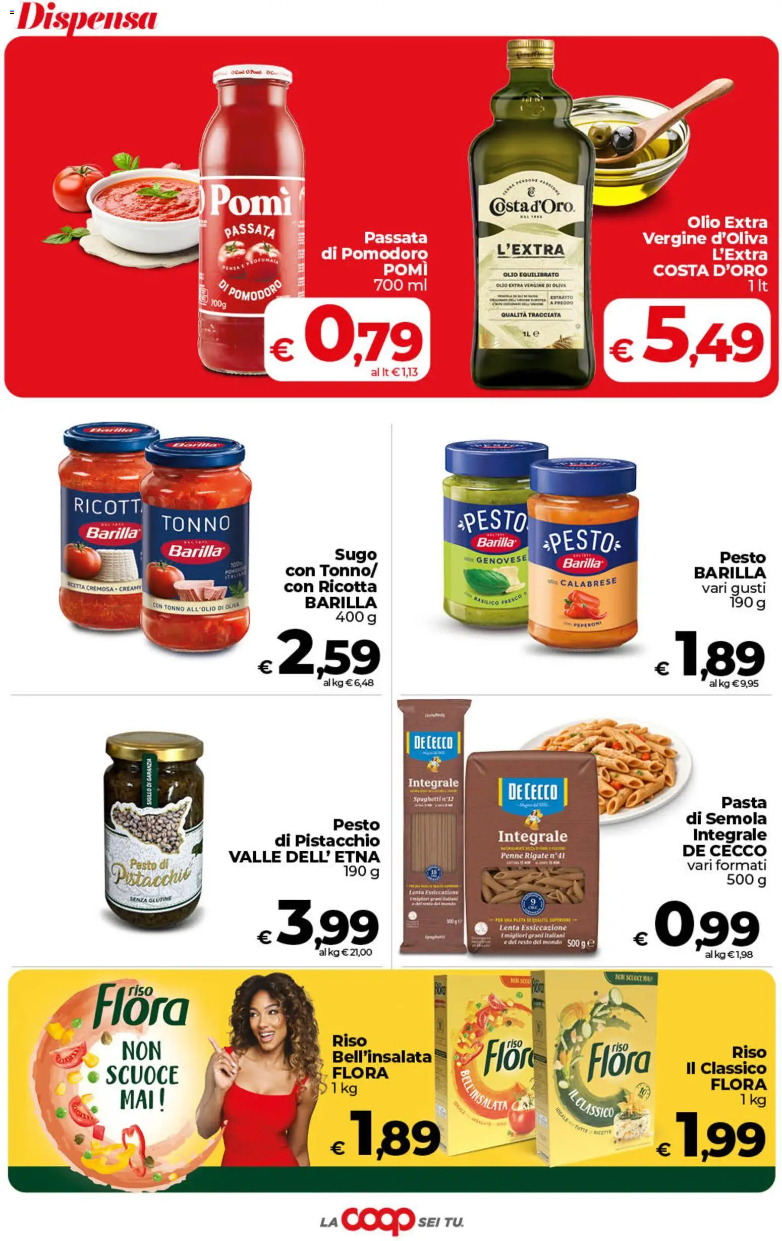 Volantino COOP del 29.05.2026 | Pagina: 26 | Prodotti: Peperoni, Pomodoro, Pasta, Sugo
