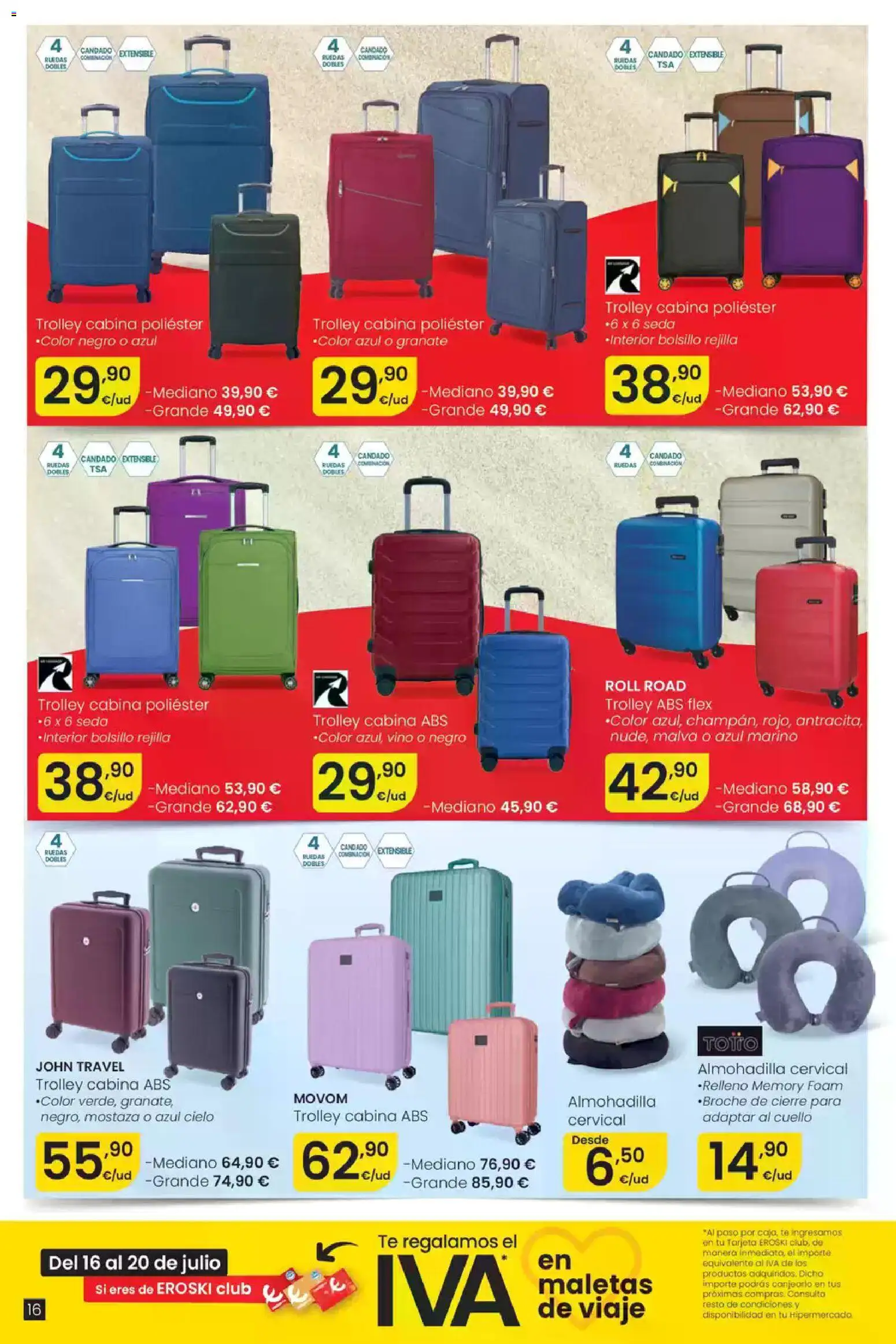 Eroski Oferta │ válido desde el 16/07/2026 | Página: 16 | Productos: Vino, Té
