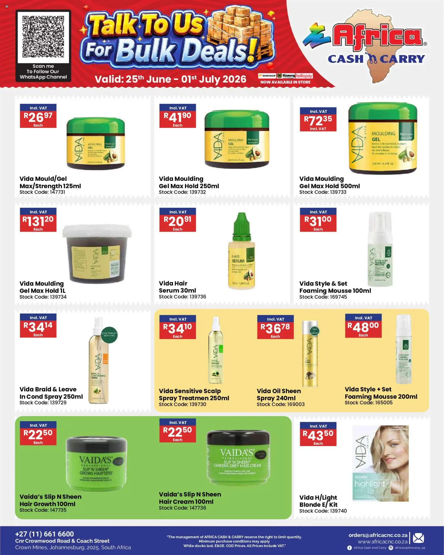 New Africa Cash & Carry catalogue – valid from 25/06/2026 | Page: 73