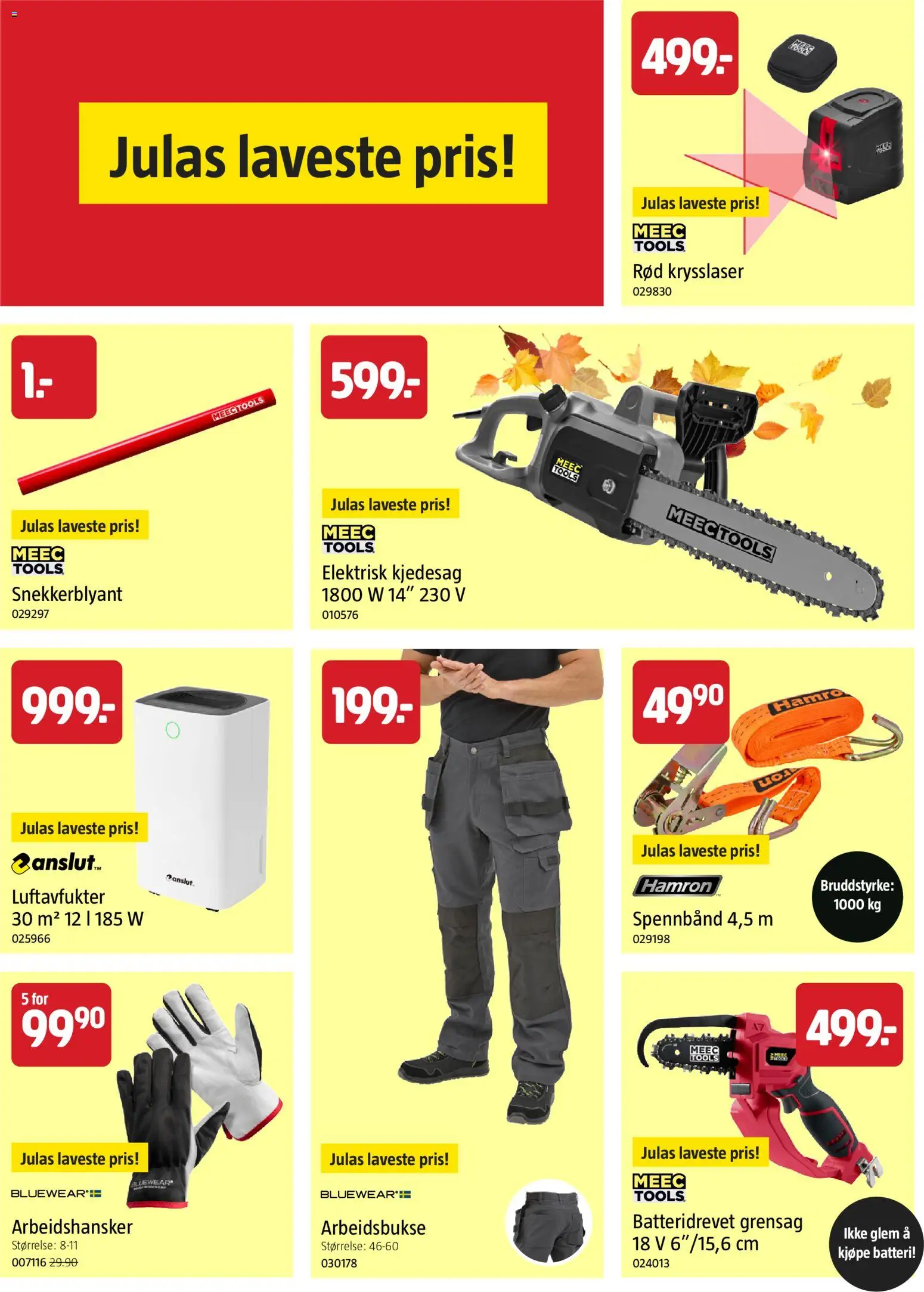 {H1} | Side: 8 | Produkter: Luftavfukter, Batteri