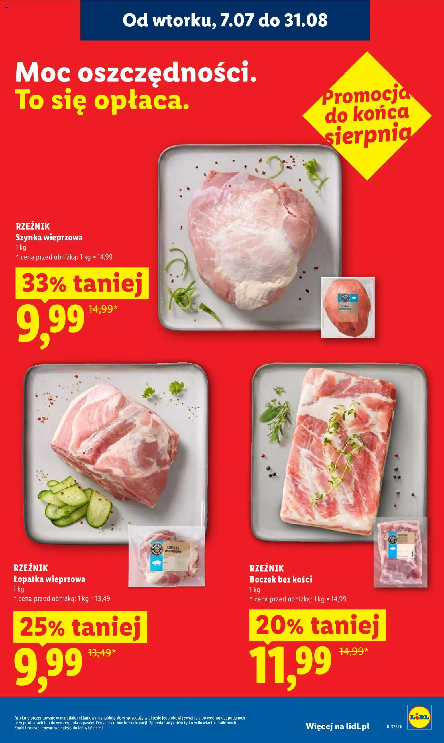 Lidl Polsko leták od 06.08.2026 | Strana: 19 | Produkty: Lopatka