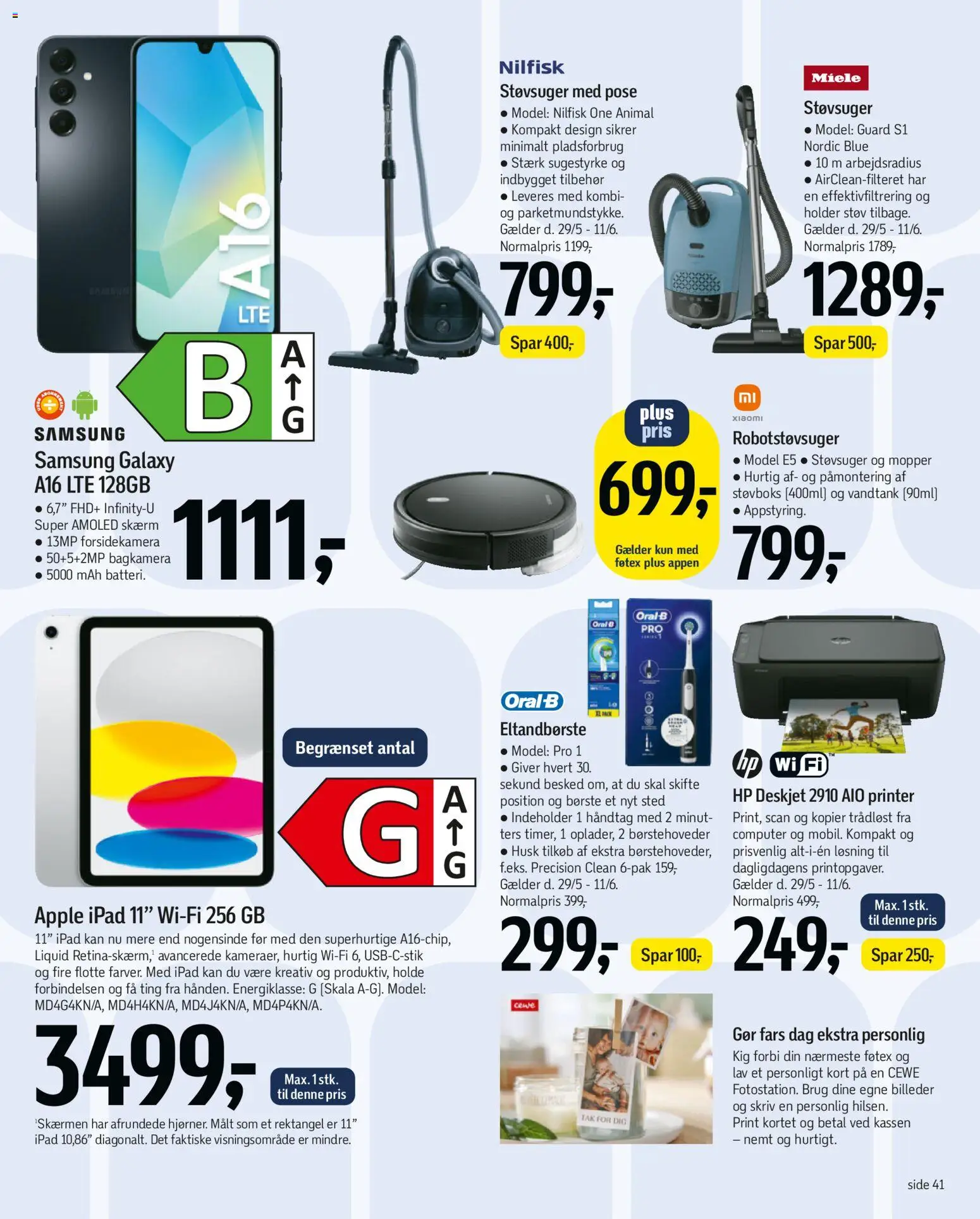 Føtex tilbudsavis – gyldig fra 29.05.2026 | Side: 79 | Produkter: Robotstøvsuger, Børste, Skærm, Søm