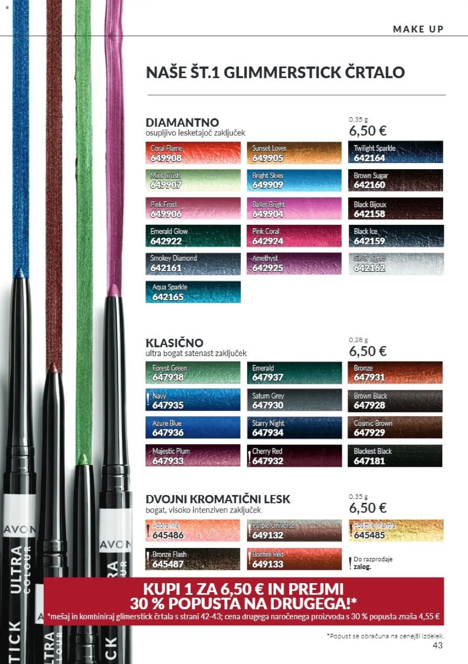 Novi Avon katalog ponudbe – veljaven od 01.10.2026 | Stran: 43