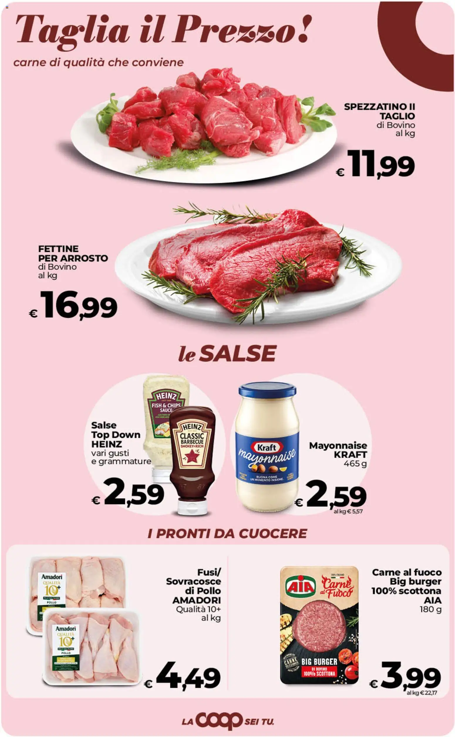 Volantino COOP del 02/10/2026 | Pagina: 12 | Prodotti: Bovino, Arrosto, Pollo, Barbecue