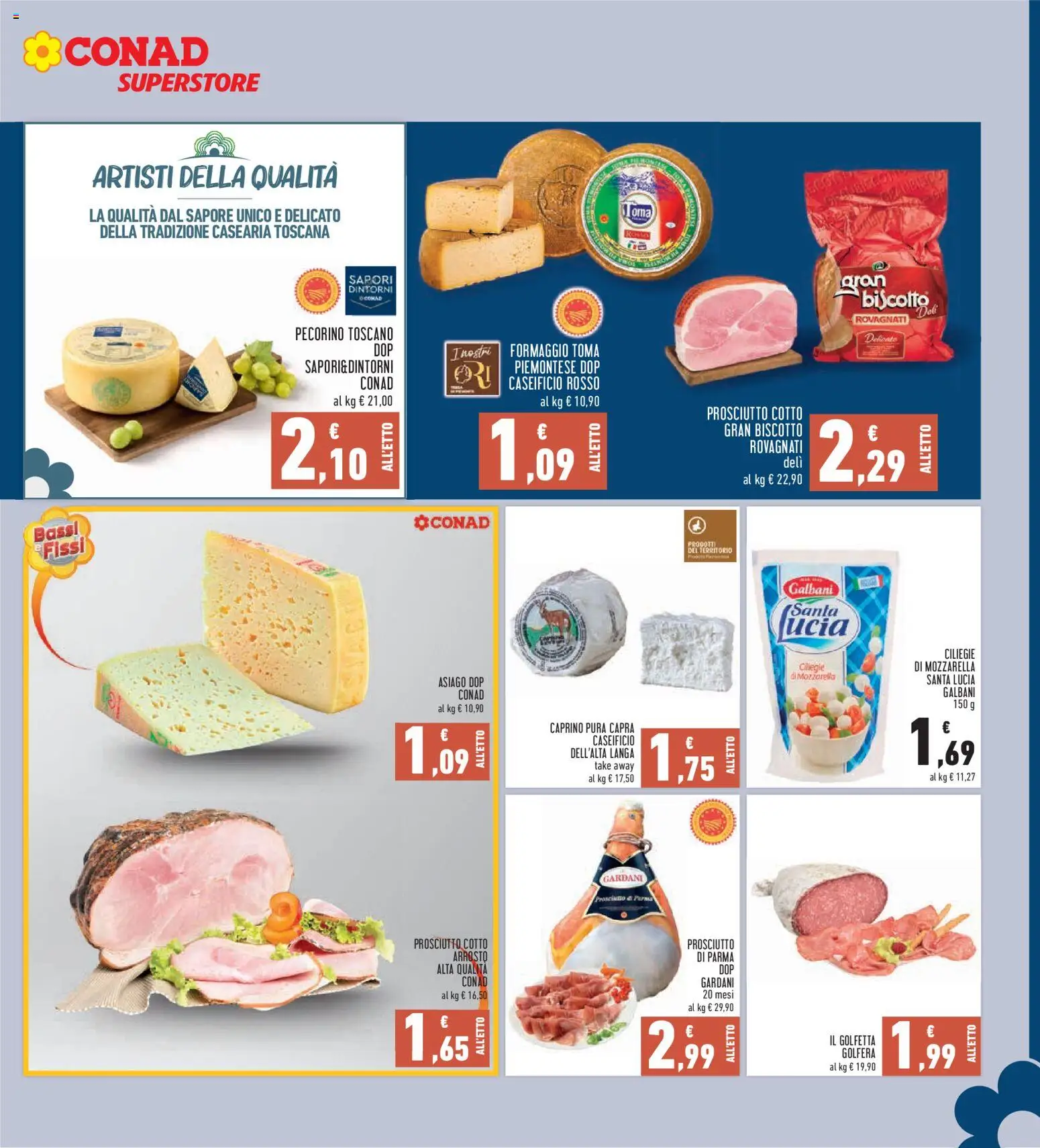 Volantino Conad del 30/07/2026 | Pagina: 7 | Prodotti: Arrosto, Prosciutto di Parma, Prosciutto Cotto, Prosciutto