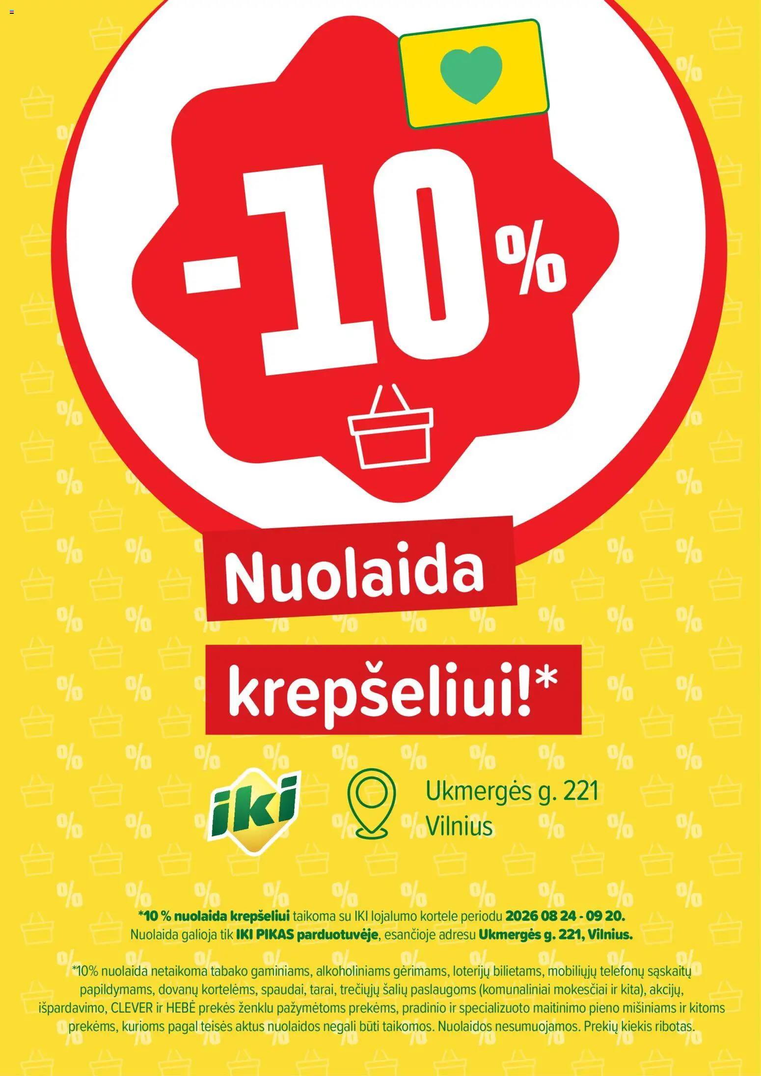 IKI akcijos nuo 2026.09.14 | Puslapis: 2