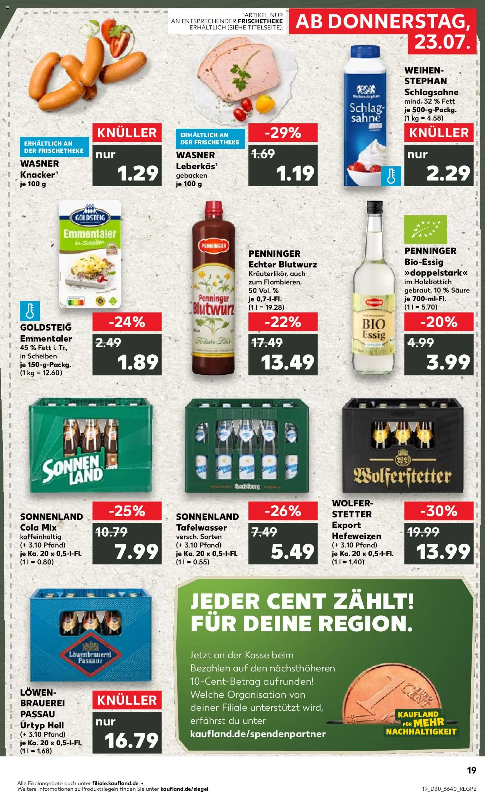 Kaufland Prospekt – gültig ab 23.07.2026 | Seite: 19
