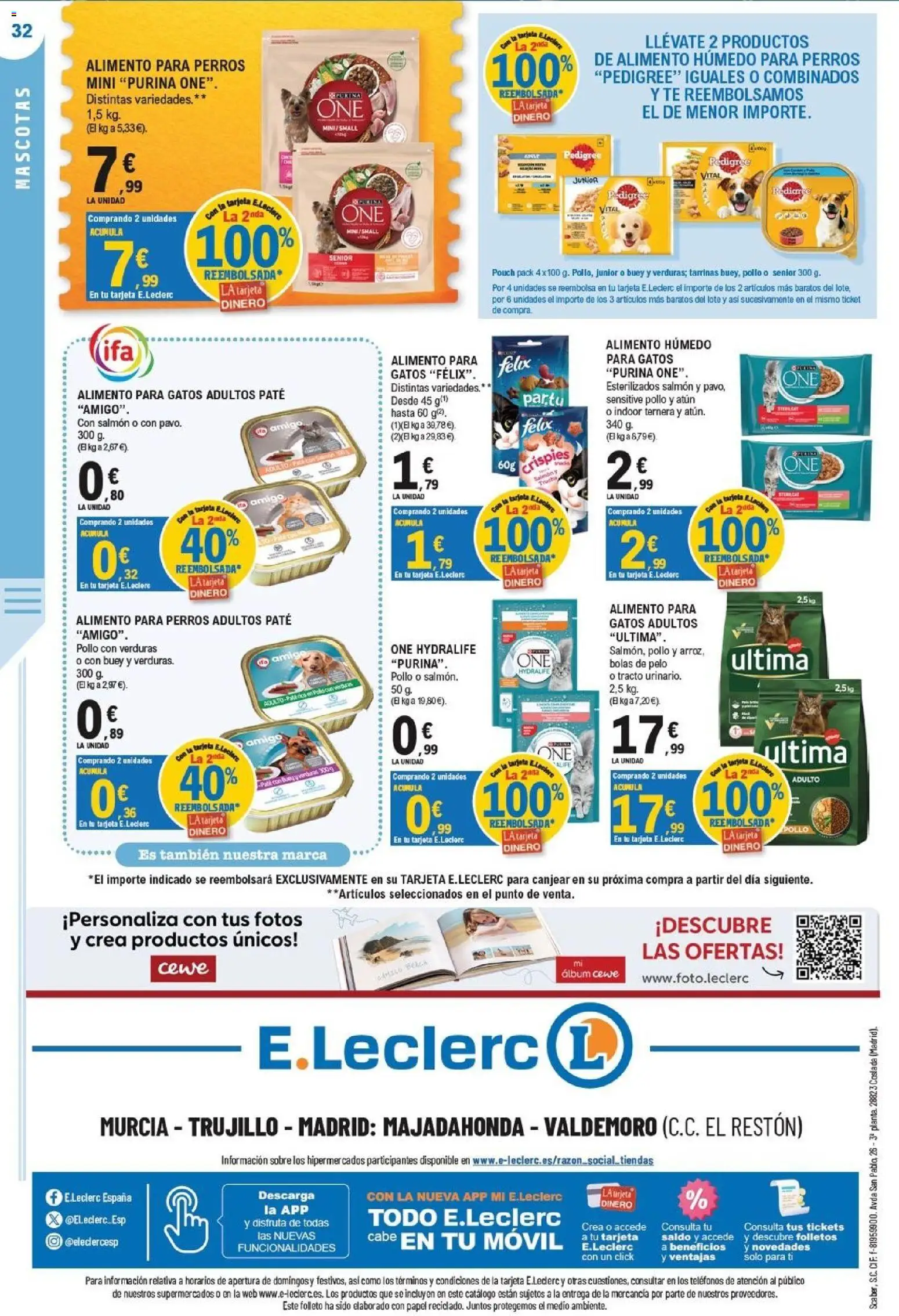 E.Leclerc - Ciudad Real │ válido desde el 23/09/2026 | Página: 32 | Productos: Atún, Arroz, Salmón, Pollo