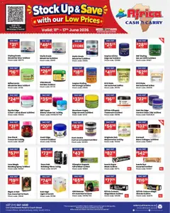 Africa Cash & Carry specials catalogue – valid from 11.06.2026 | Page: 4