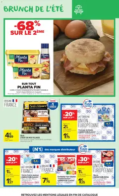 Carrefour Market - Prévisualisation de Carrefour Market catalogue valide à partir de 07/07/2026 | Page: 20 | Produits: Emmental, Lait, Œufs, Huile