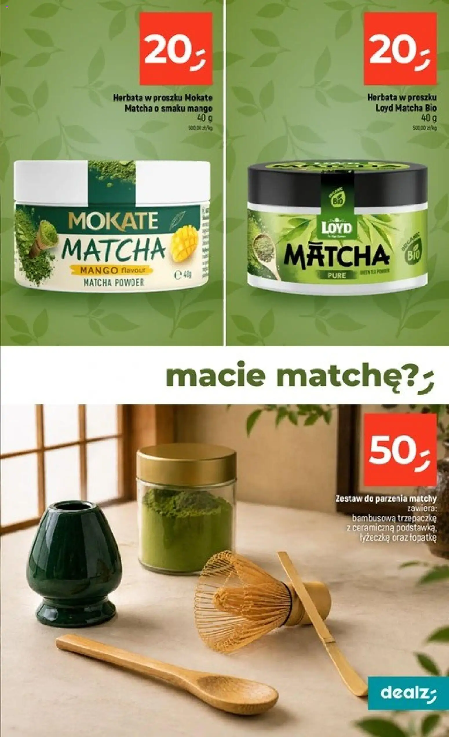 Dealz gazetka od 16.07.2026 | Strona: 19 | Produkty: Mango, Herbata