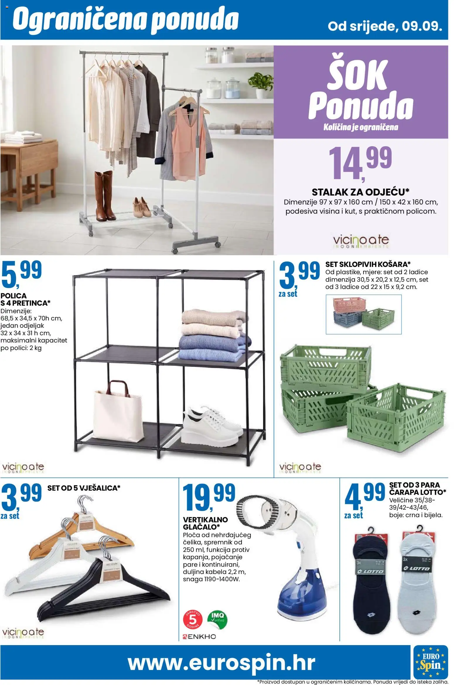 Eurospin katalog | vrijedi od 09.09.2026 | Stranica: 15
