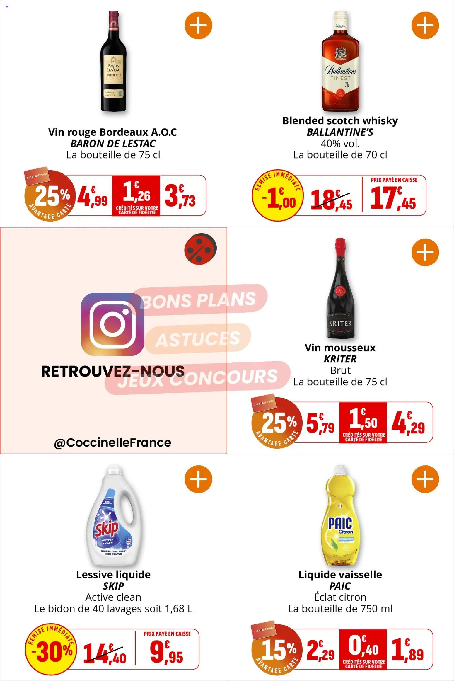 {H1} | Page: 25 | Produits: Whisky, Citron, Lessive, Skip