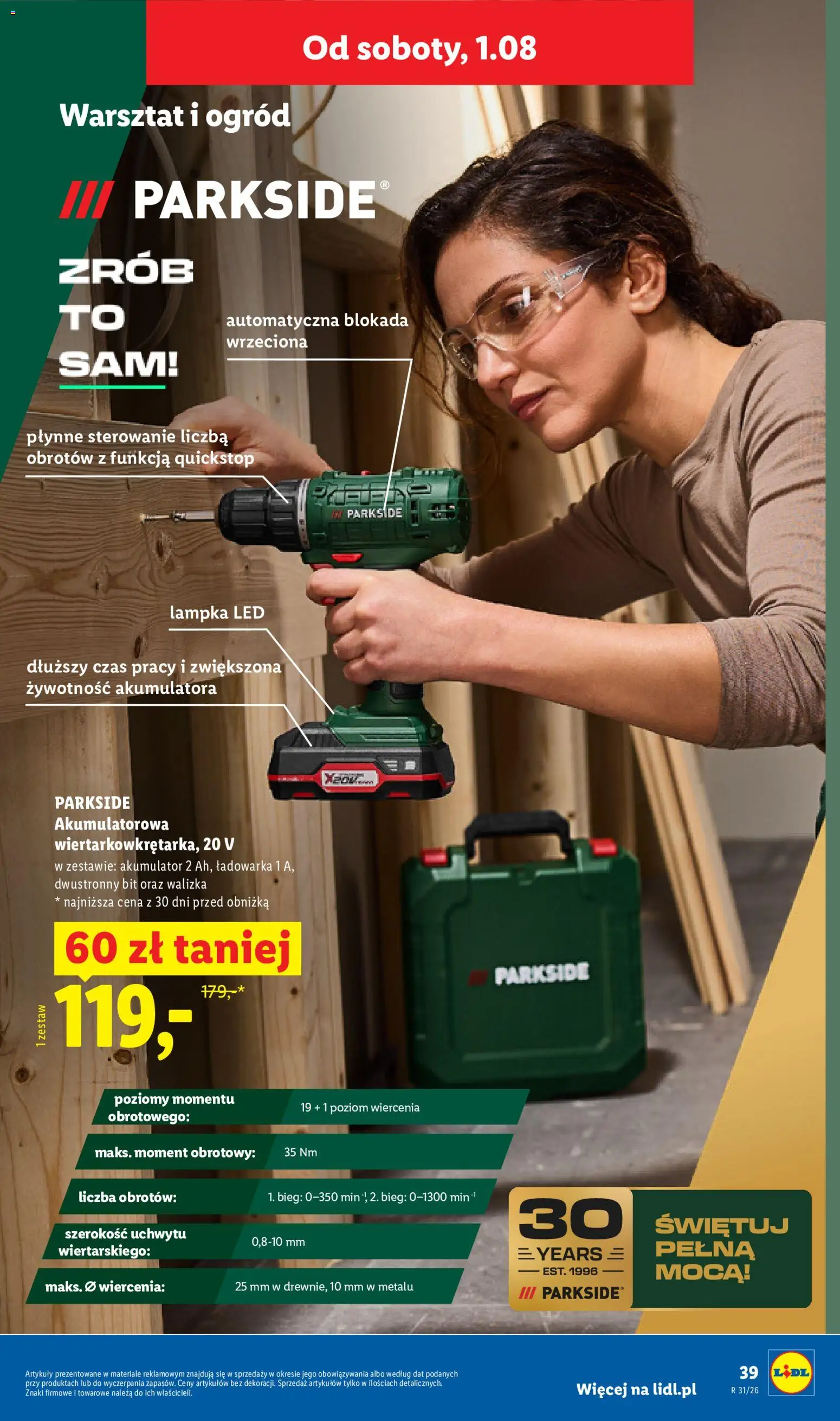 Lidl Katalog od 27.07.2026 | Strona: 45 | Produkty: Ładowarka, Walizka