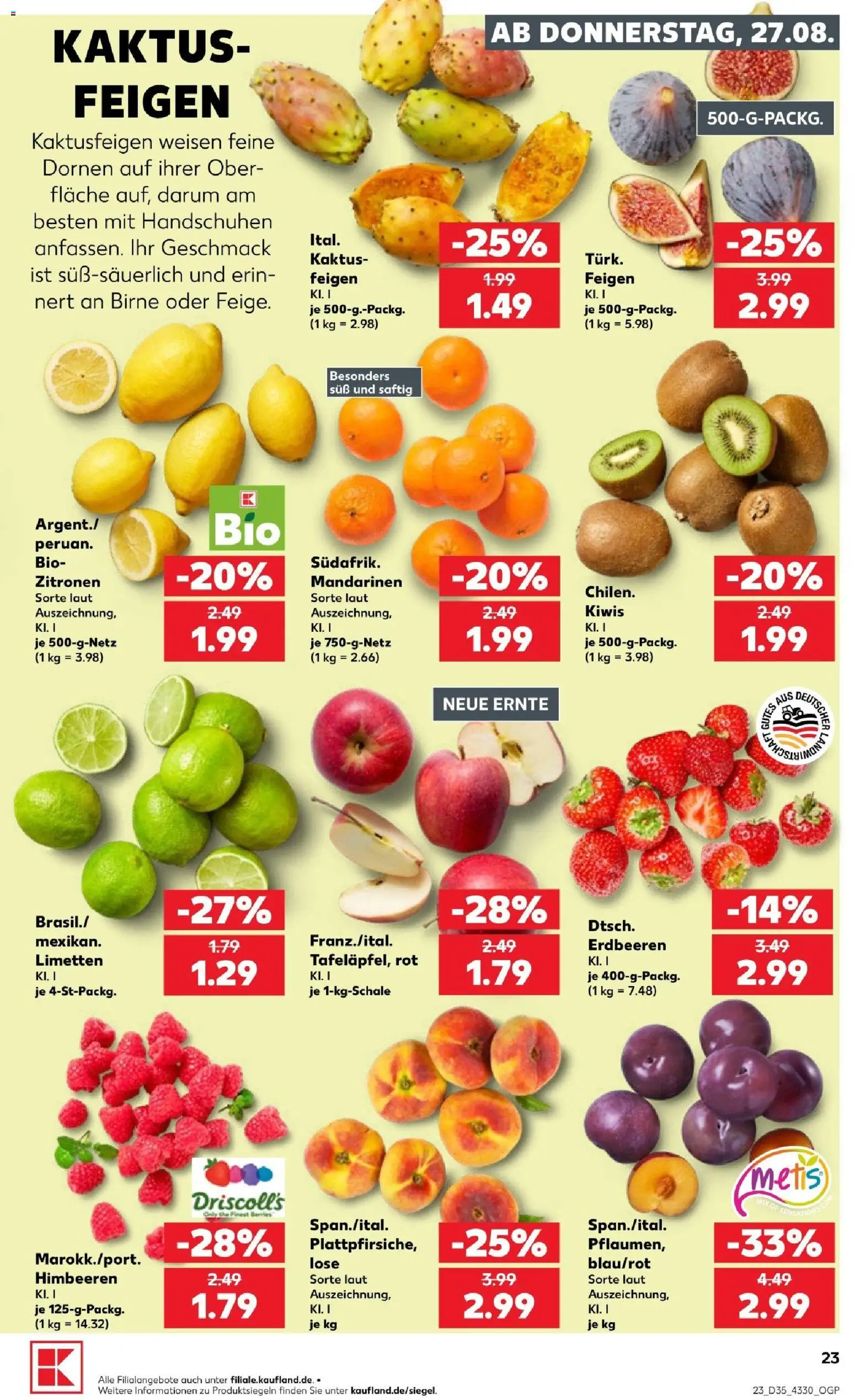 Kaufland Prospekt – gültig ab 27.08.2026 | Seite: 23