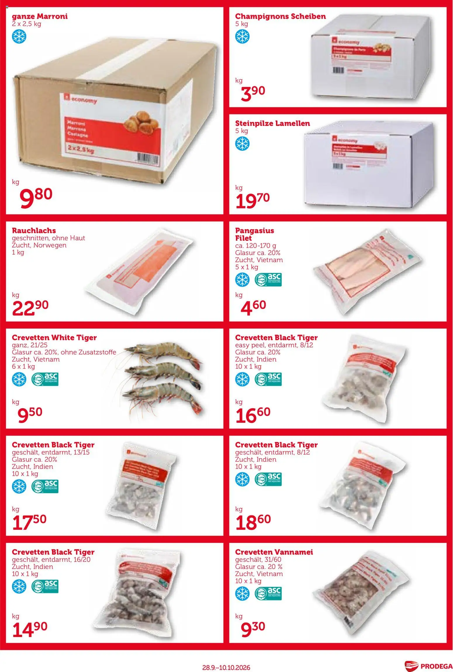Prodega aktionen Economy – gültig ab 28.09.2026 | Seite: 3 | Produkte: Champignons
