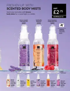 Preview of AVON - Offers valid from 01.05.2026 | Page: 206 | Products: Lavender, Raspberry, Lemon, Vanilla