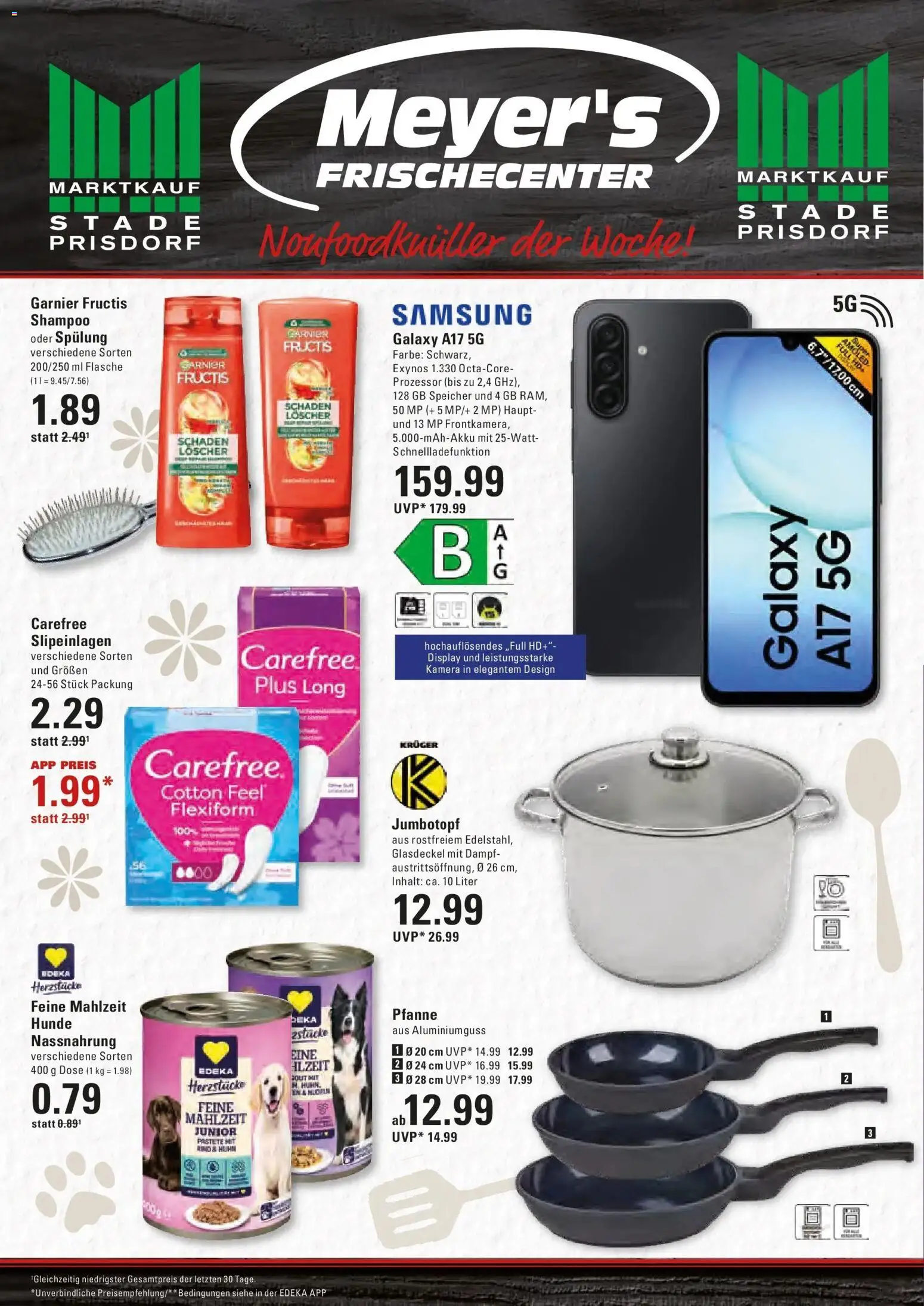 Marktkauf Prospekt Prisdorf (ab 05.10.2026) » Angebote online | Seite: 16 | Produkte: Kamera, Shampoo, Spülung, Samsung