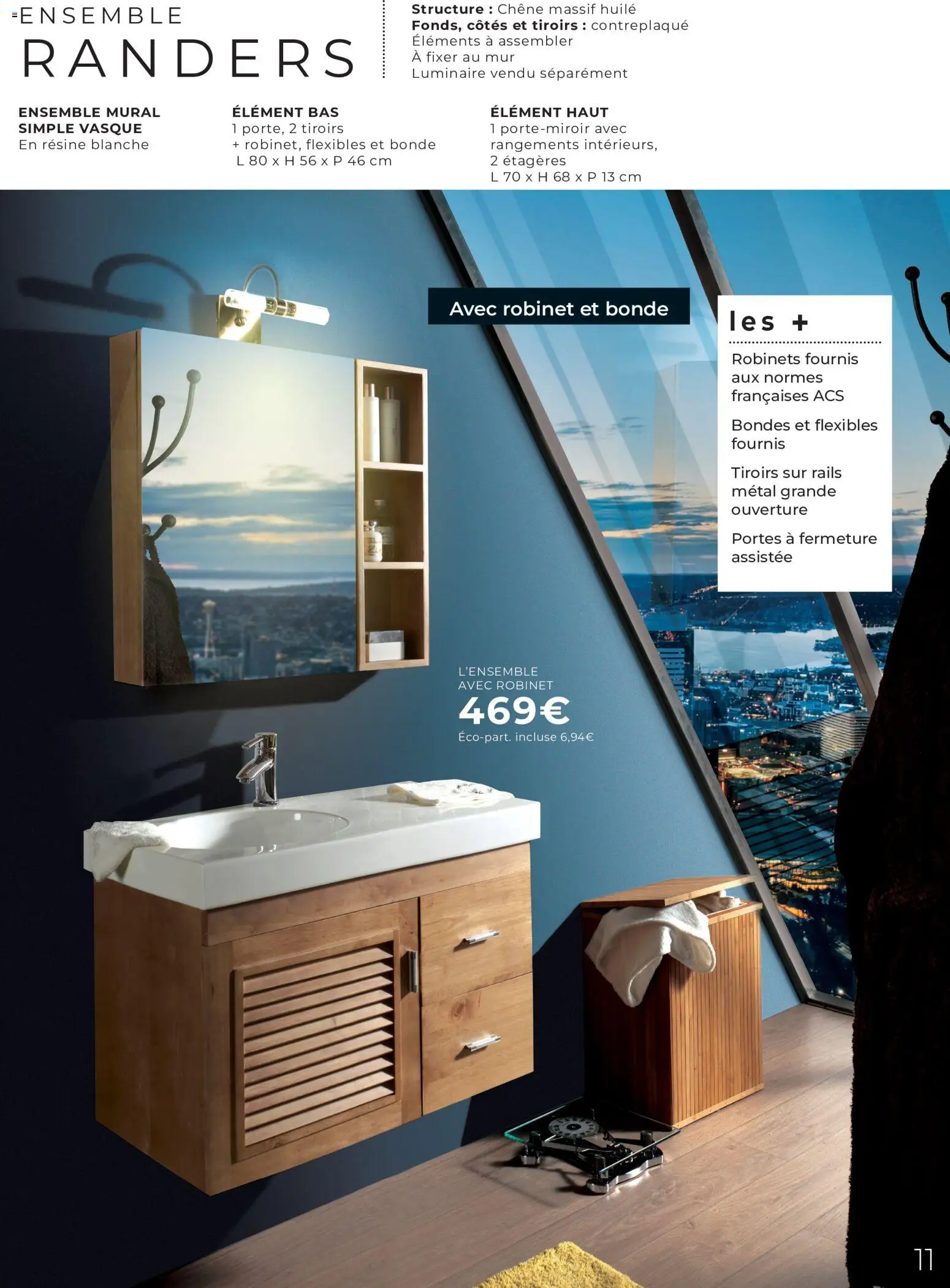 {H1} | Page: 11 | Produits: Robinet, Portes, Tiroirs, Huile