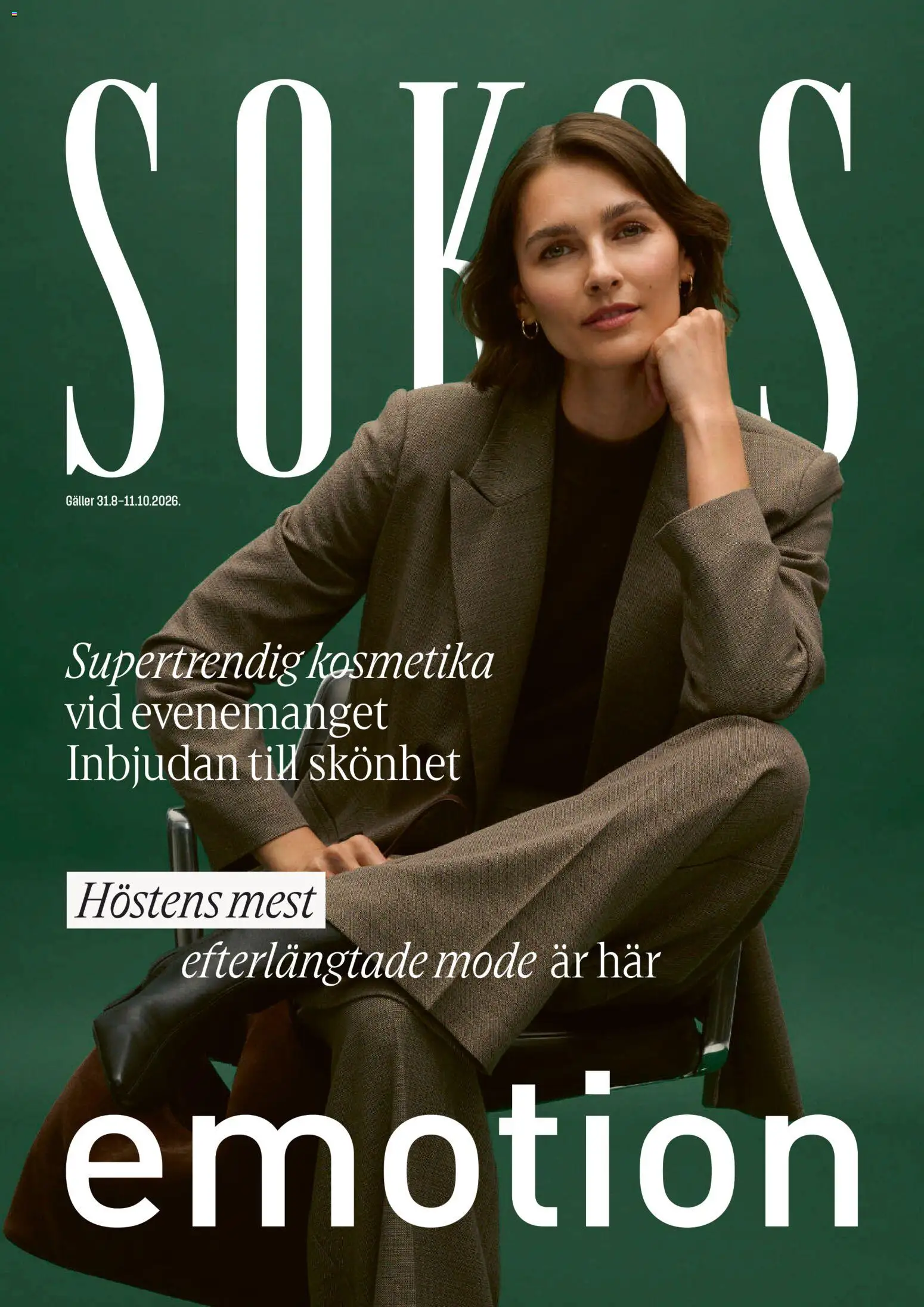Sokos tarjoukset – voimassa 31/08/2026 alkaen | Sivu: 1