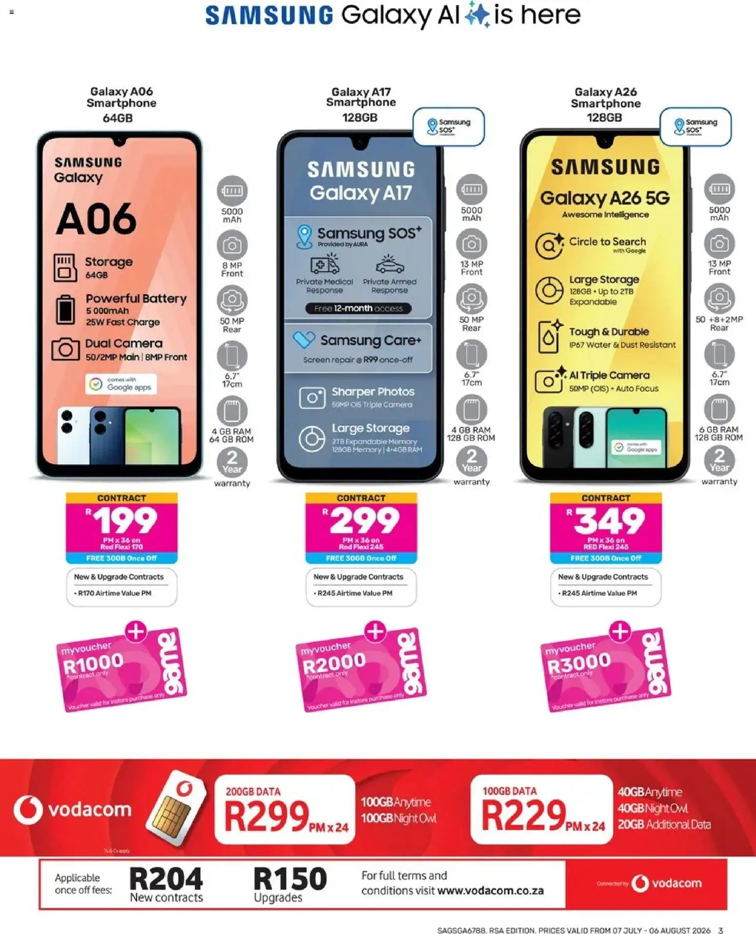 Game - Catalogue Winter Warm Ups valid from 07/07/2026 | Page: 3 | Products: Smartphone, Camera, Water, Battery
