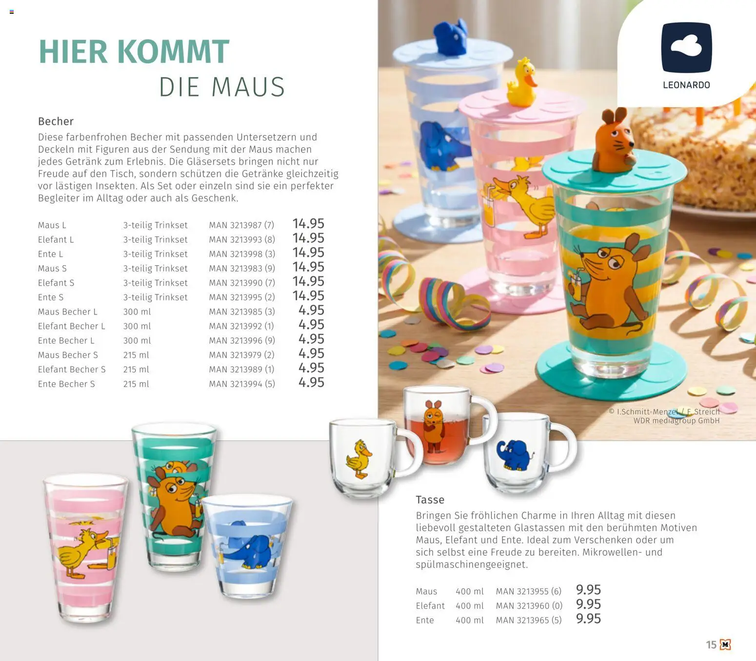Müller Haushaltskatalog – gültig ab 01.10.2026 | Seite: 15 | Produkte: Ente, Maus