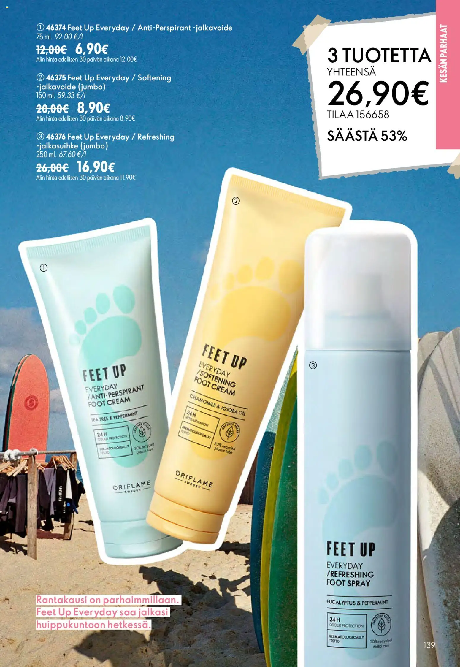 Oriflame - Esite 10 – voimassa 15/07/2026 alkaen | Sivu: 139