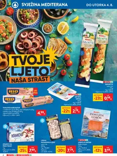 Spar Katalog - Pregled kataloga iz trgovine Spar, vrijedi od 29.07.2026 | Stranica: 2 | Proizvodi: Rio Mare, Sir, Ledo, Losos