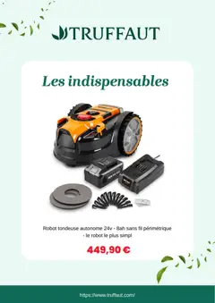 Truffaut - Prévisualisation de Truffaut catalogue valide à partir de 23/09/2026