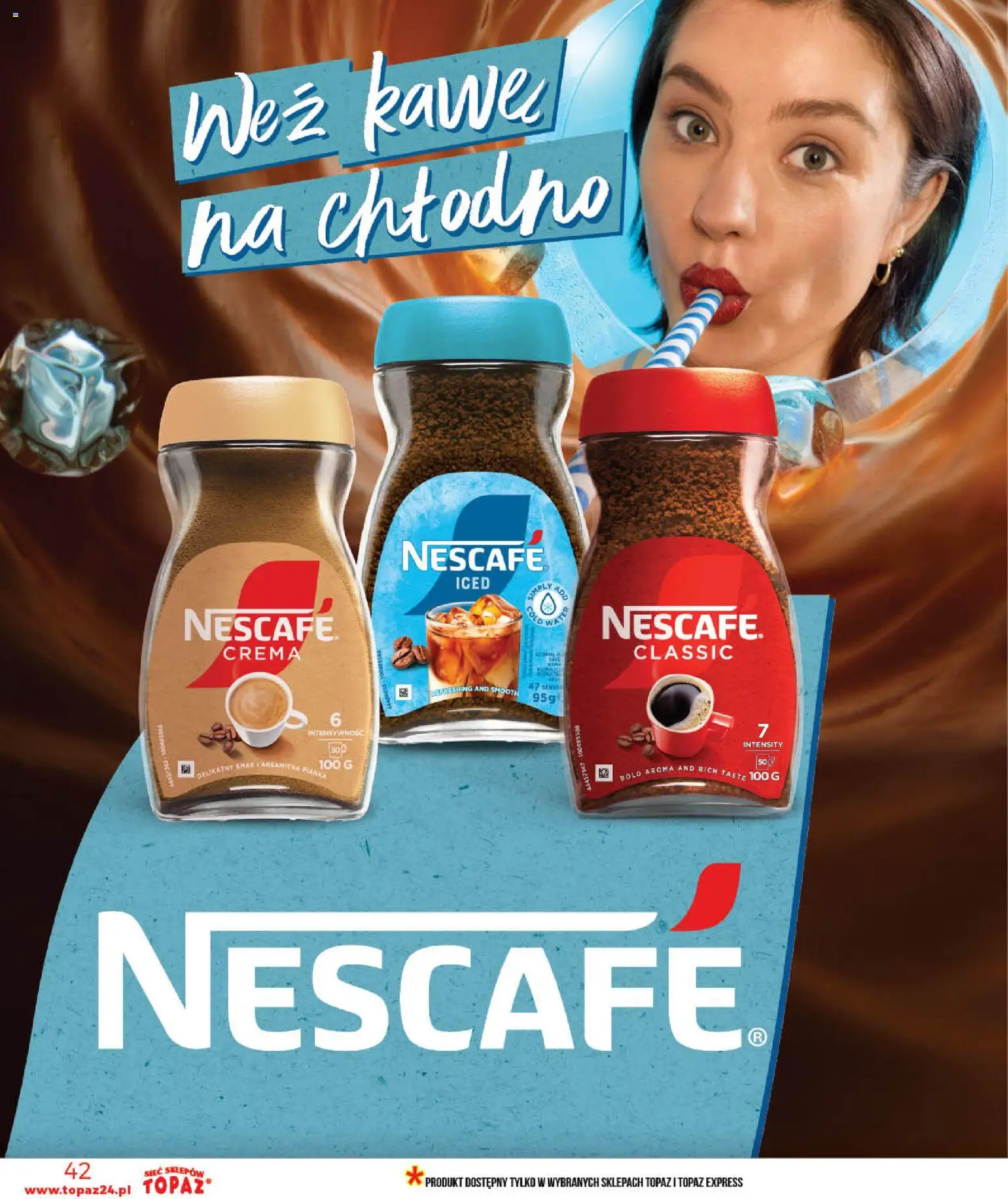 Topaz gazetka od 03.06.2026 | Strona: 42 | Produkty: Nescafe
