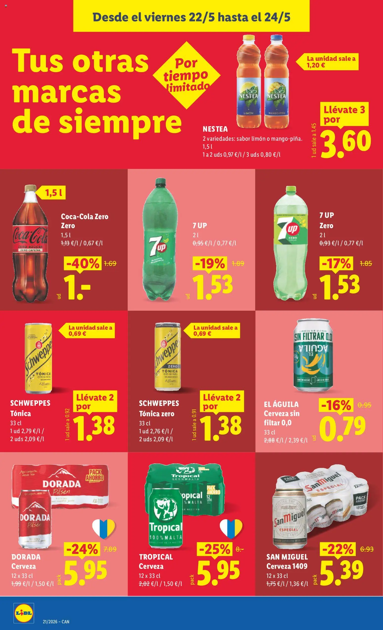 Lidl folleto │ válido desde el 18.05.2026 | Página: 38 | Productos: Cerveza