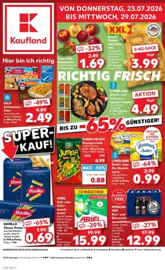 Kaufland Prospekt Hechingen ab 23.07.2026 gültig