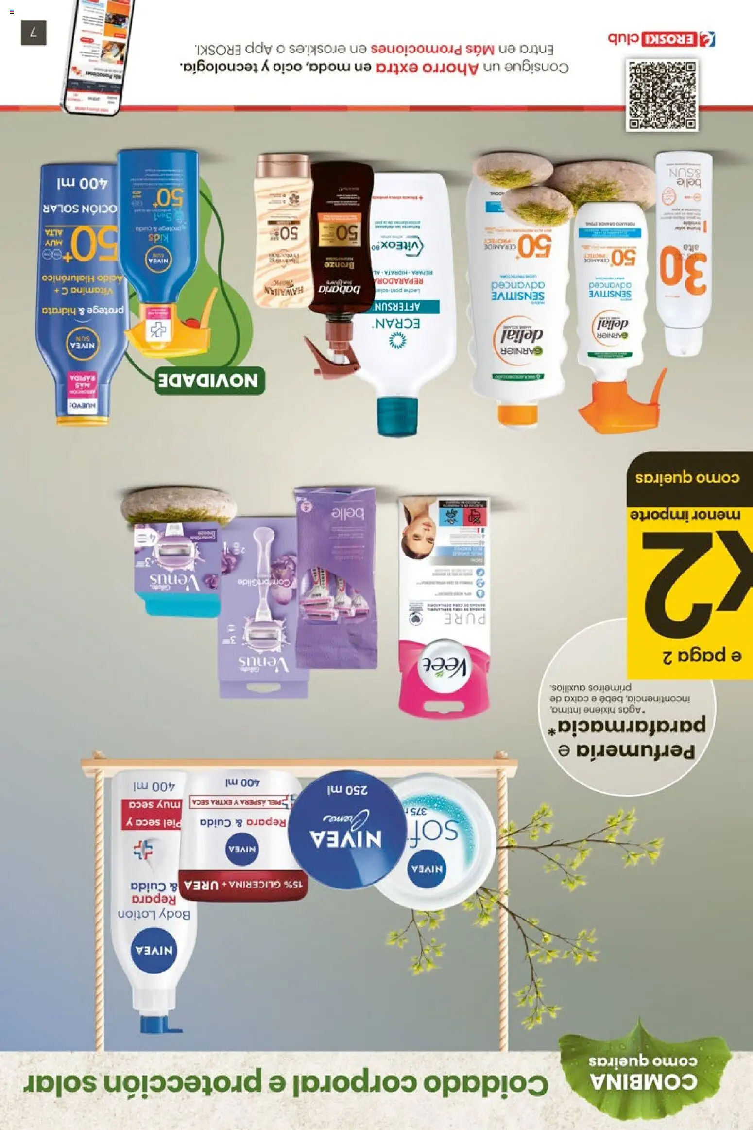 Eroski Quieres ahorrar conmigo │ válido desde el 30.04.2026 | Página: 58 | Productos: Leche, Body