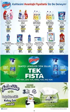 07.05.2026 tarihinden itibaren geçerli olan CarrefourSA kataloğu önizlemesi | Sayfa: 36 | Ürünler: Kireç çözücü, Yumuşatıcı, Yağ, Yağ çözücü