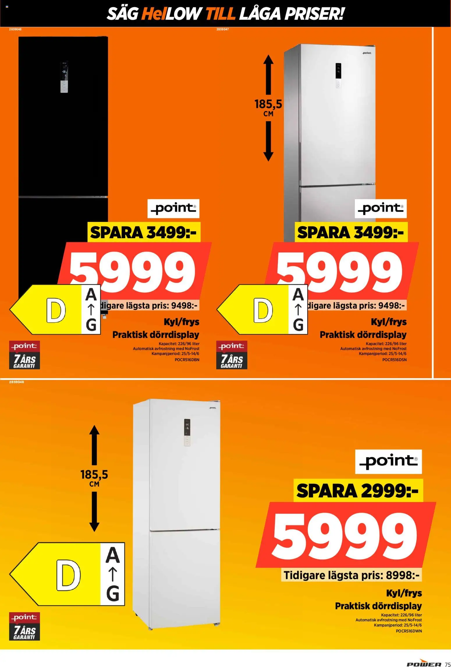 Power reklamblad aktuell från 08.06.2026 | Sida: 75 | Produkter: Såg