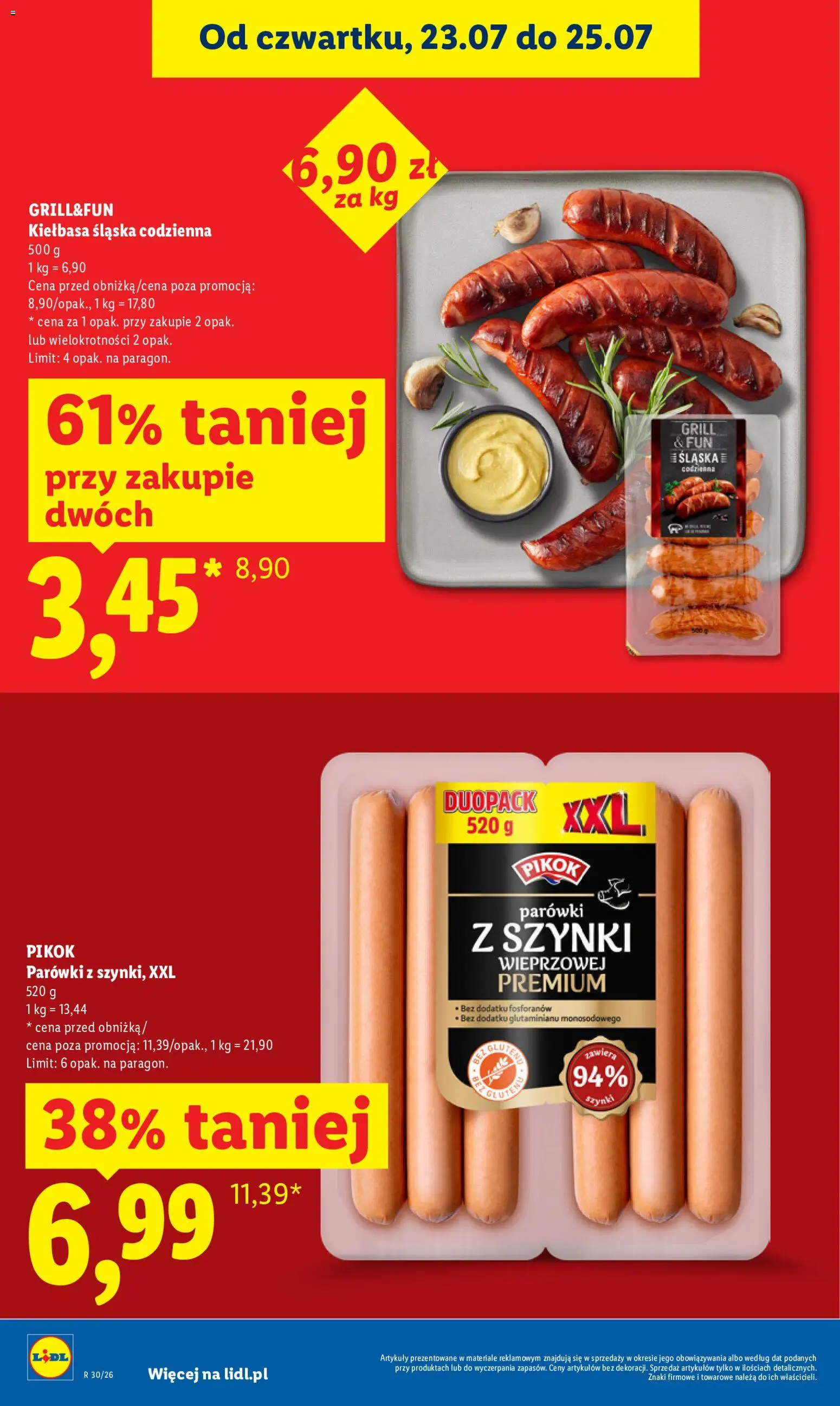 Lidl Polsko leták od 23.07.2026 | Strana: 8 | Produkty: Pikok