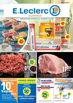 E.leclerc katalog akcije – veljaven od 26.08.2026