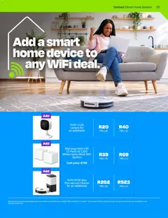 Telkom specials catalogue – valid from 07/10/2026 | Page: 33 | Products: Camera, Vacuum cleaner