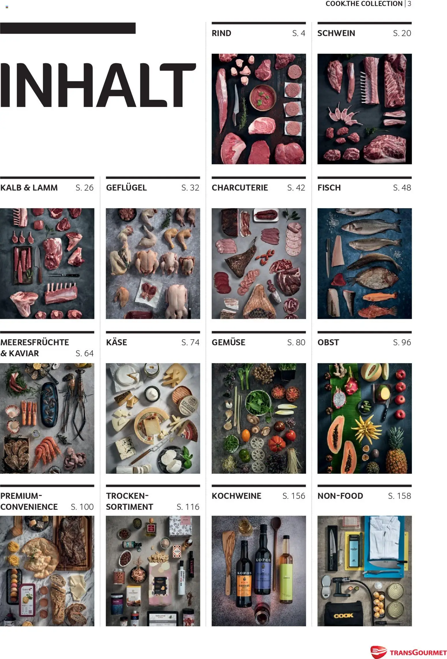 Transgourmet Cook Look-Book gültig ab 08.04.2026 | Seite: 3 | Produkte: Gemüse, Obst, Meeresfrüchte, Fisch