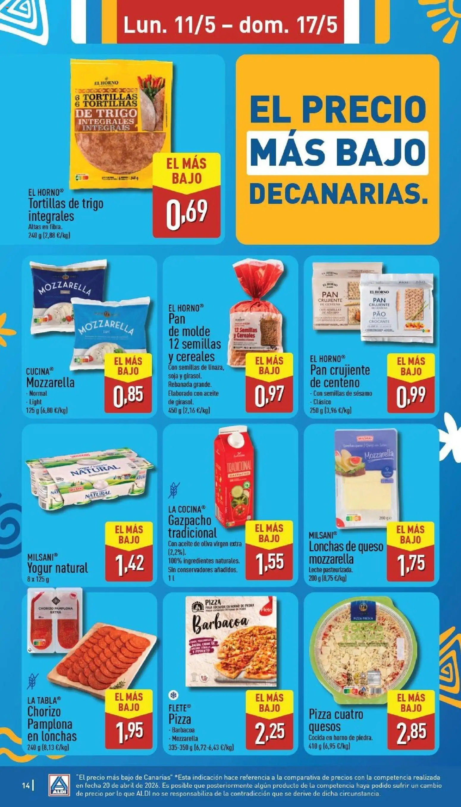 Aldi folleto Canarias │ válido desde el 11.05.2026 | Página: 14