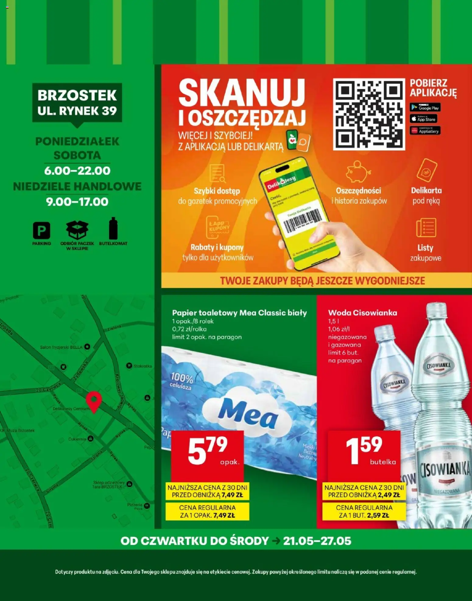 Delikatesy Centrum gazetka - Brzostek Otwarcie od 21.05.2026 | Strona: 4