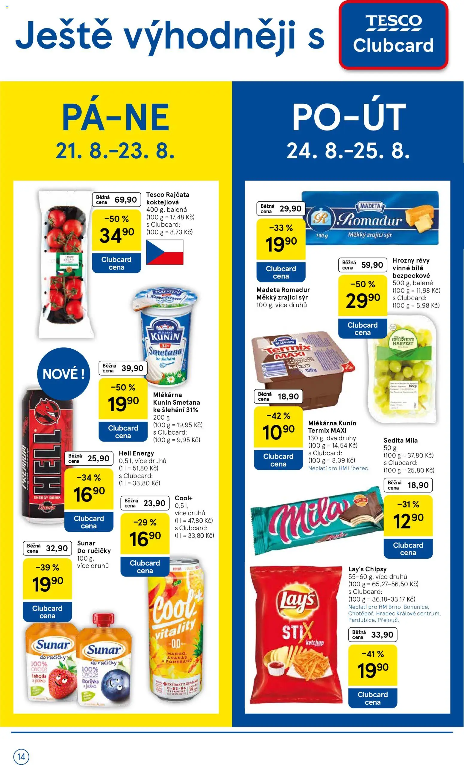 Tesco leták - Hypermarket od 19.08.2026 | Strana: 14