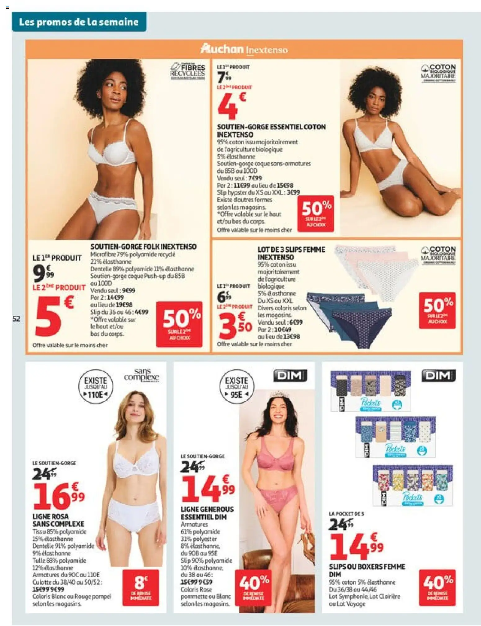 {H1} | Page: 54 | Produits: Coton, Culotte, Slips