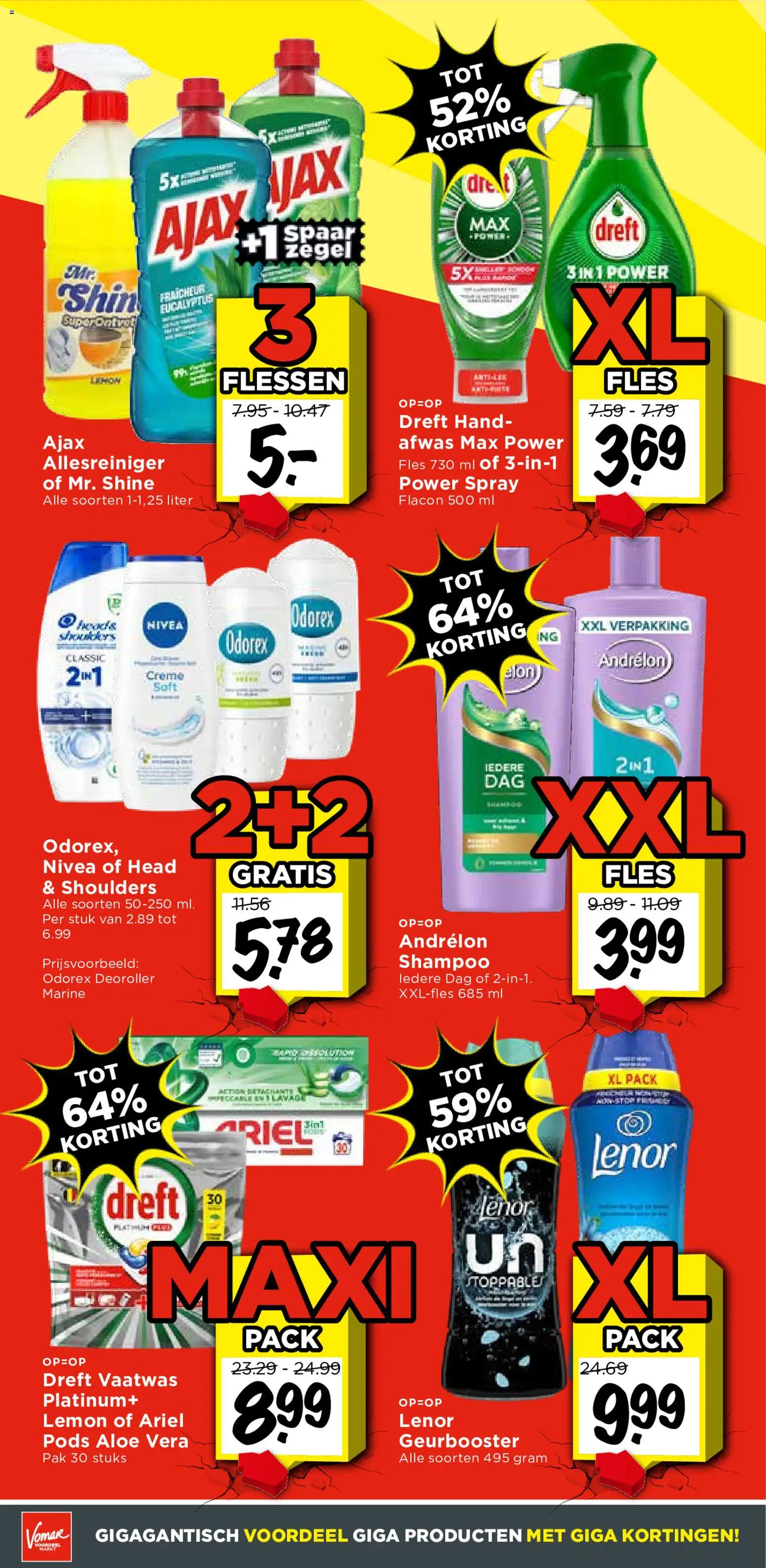 {H1} | Pagina: 11 | Producten: Head & Shoulders, Fles, Allesreiniger, Aloë Vera