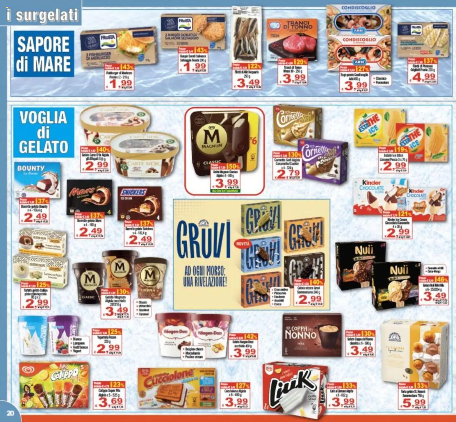 Volantino CTS del 12/08/2026 | Pagina: 20 | Prodotti: Pistacchio, Pesce, Merluzzo, Sugo