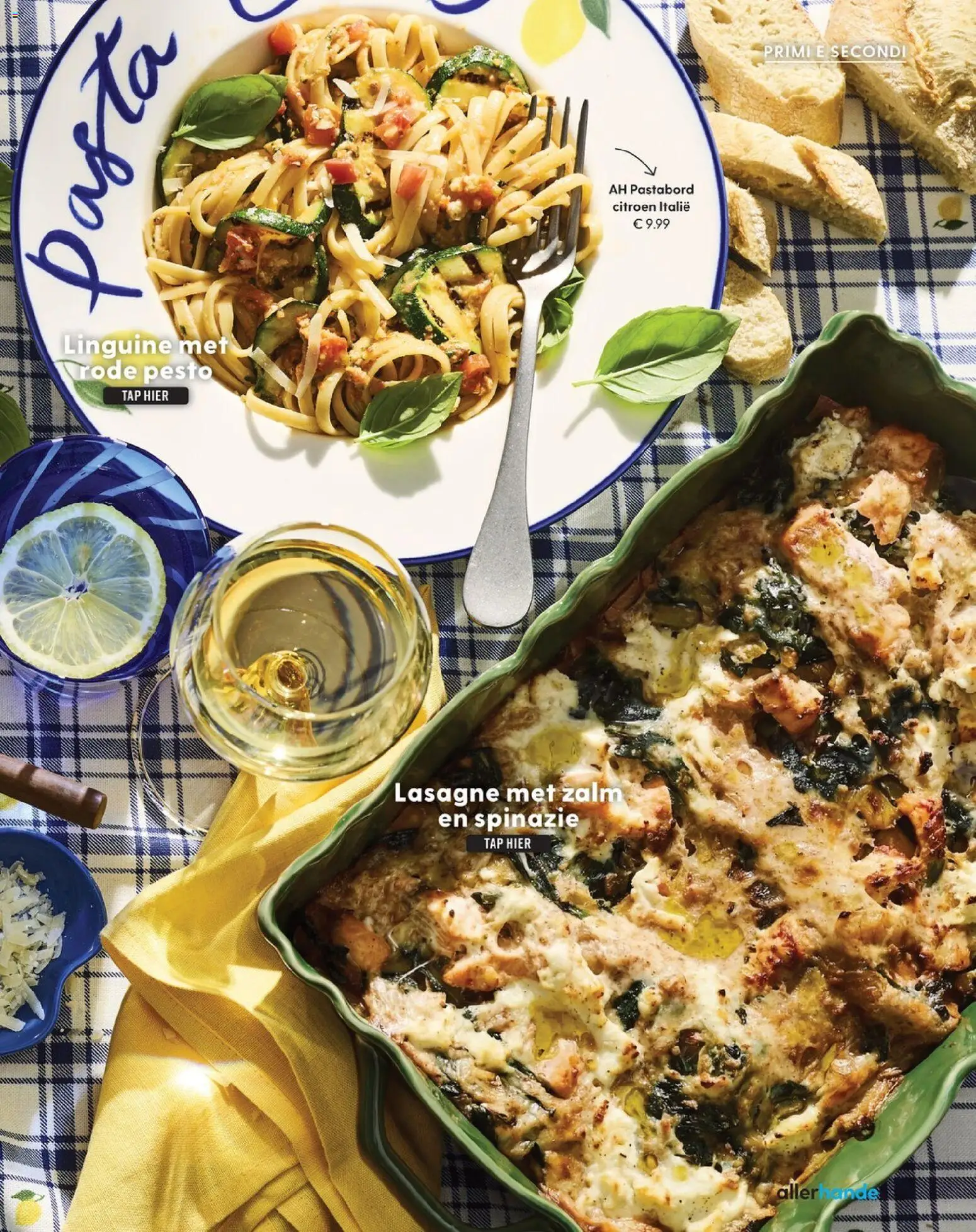 {H1} | Pagina: 29 | Producten: Citroen, Pasta, Zalm, Lasagne