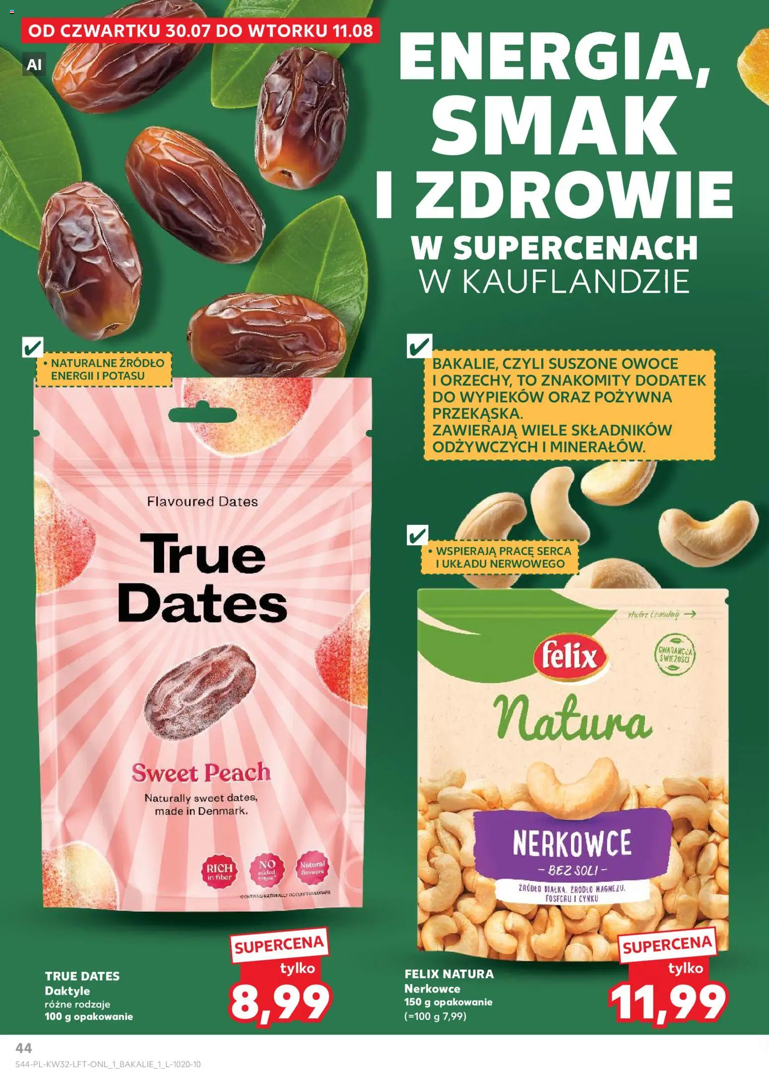 Kaufland Polsko leták od 06.08.2026 | Strana: 44 | Produkty: Felix