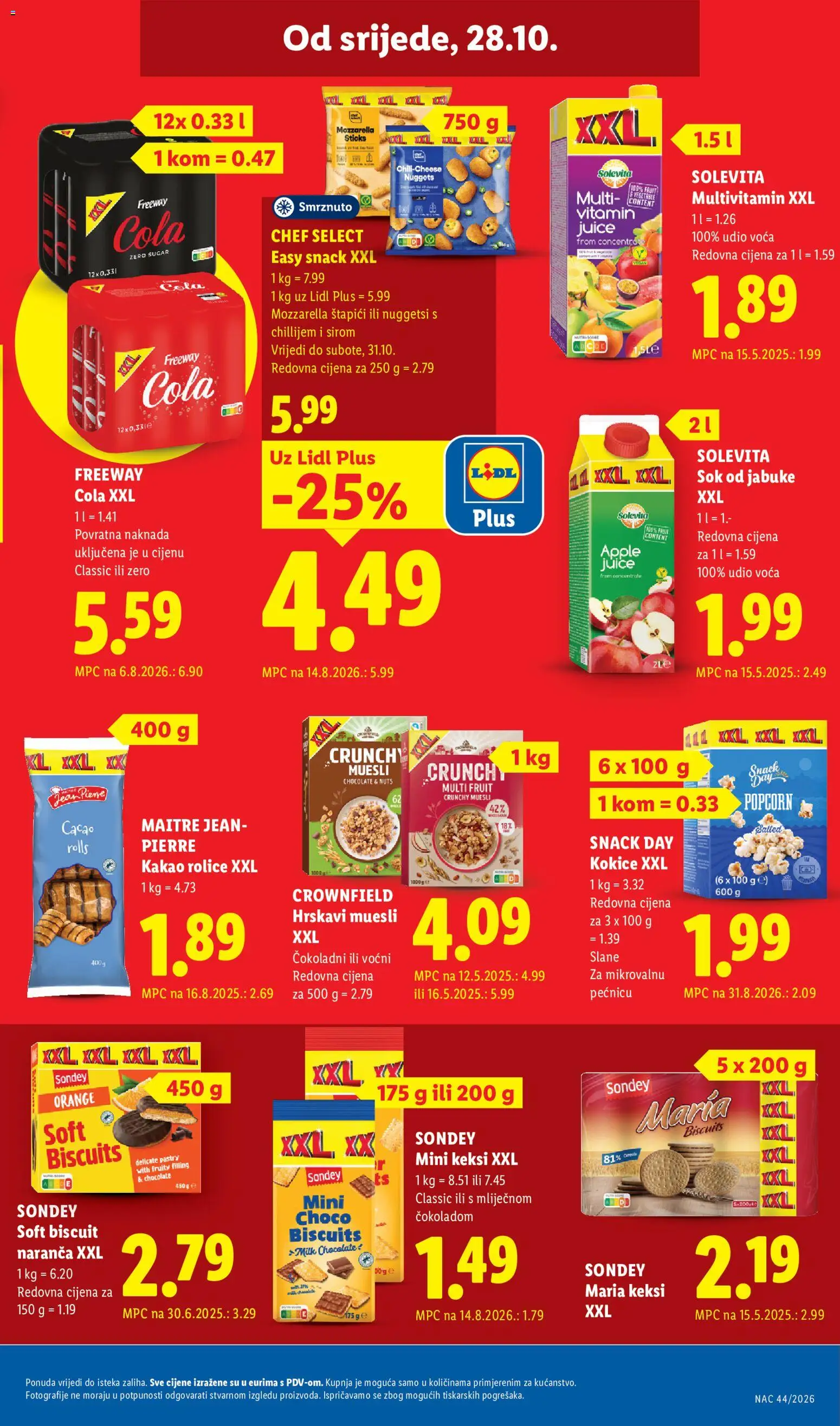 Lidl katalog | vrijedi od 26.10.2026 | Stranica: 71