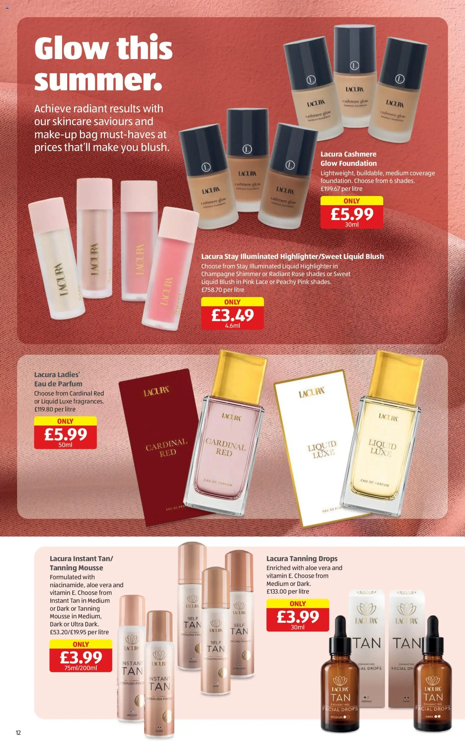 {H1} | Page: 12 | Products: Brush, Champagne, Bag